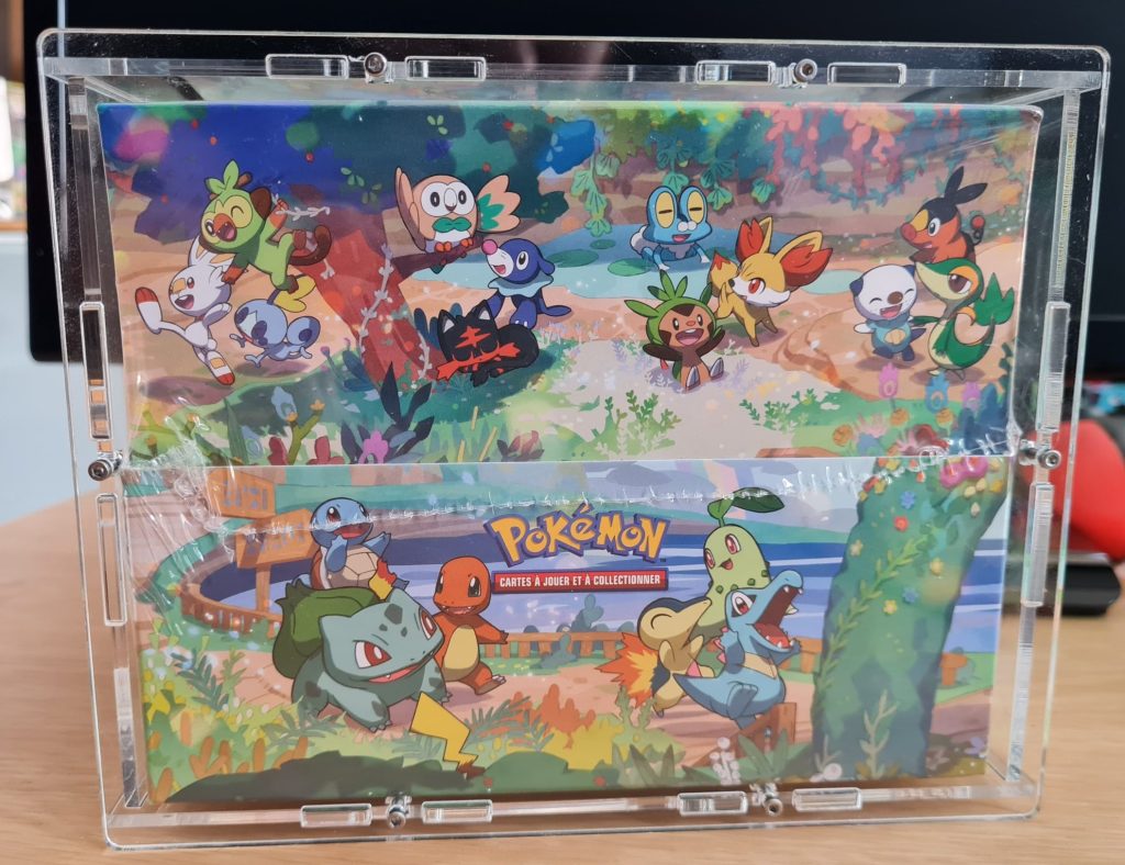 Protection pour display de 8 mini tins Pokémon