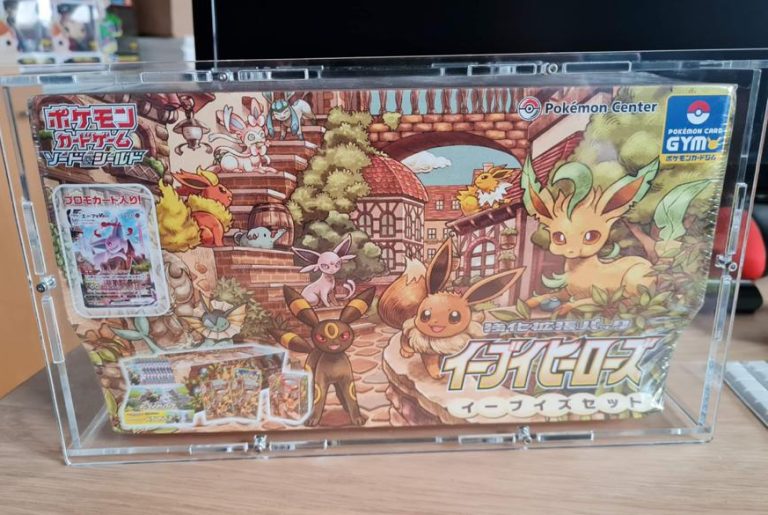 Protection pour coffrets Pokemon Gym Pokemon Center japonais