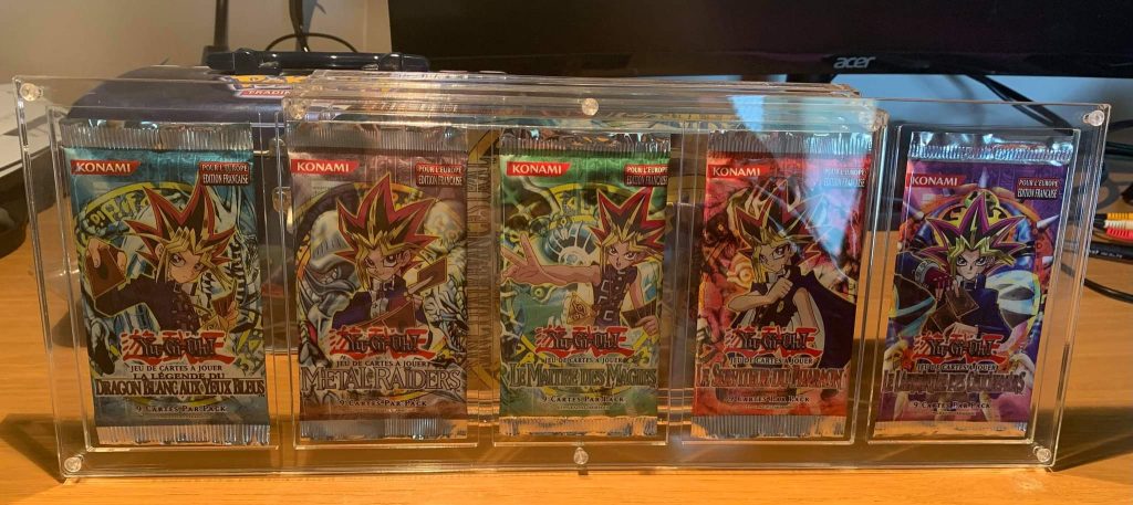 Protection pour boosters Yu Gi Oh