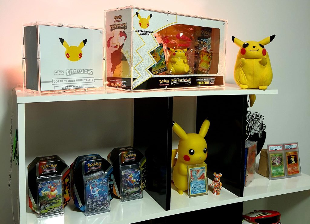 Protection pour coffret figurine Pikachu Vmax