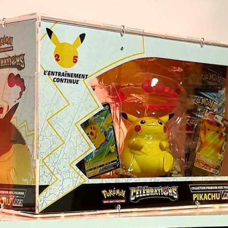 Protection pour coffret figurine Pikachu Vmax