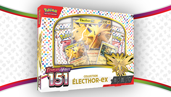 Protections coffrets Pokémon 151 - Coffret Electhor Ex