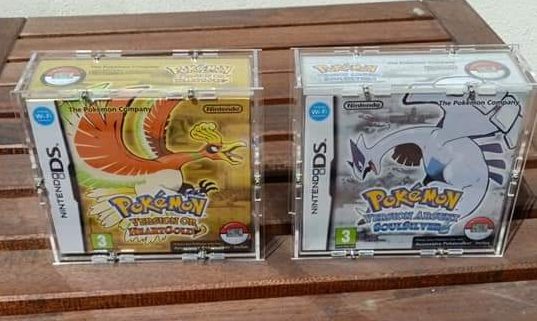 Protection pour jeu DS Pokemon Heartgold soulsilver