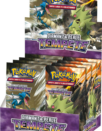 Protection pour display de decks Pokémon Diamant et Perle