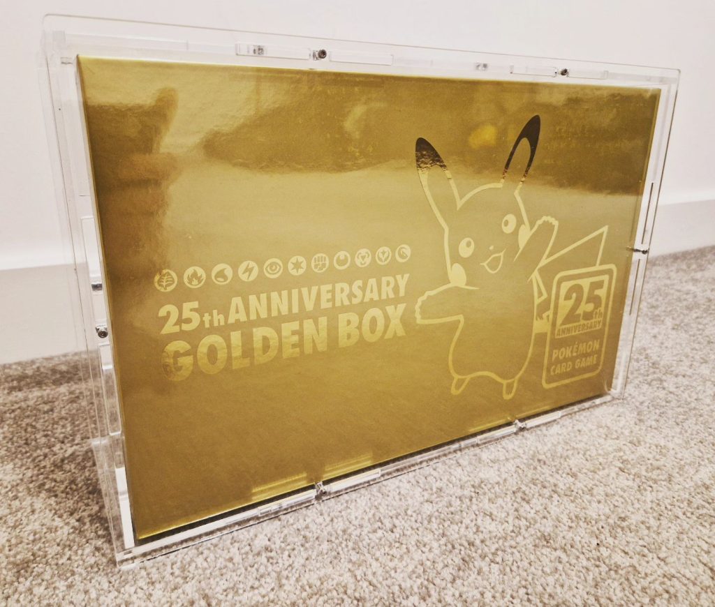 Protection pour coffret Pokemon Pikachu Golden Box