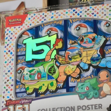 Protections coffrets Pokémon 151 - Coffret poster