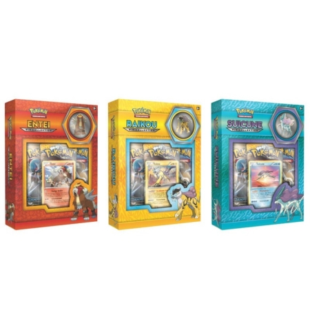Protection pour coffret pins XY Entei Raikou Suicune