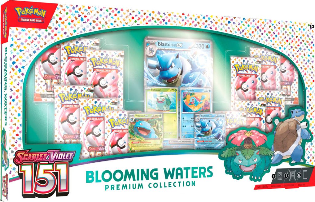 Protection coffret Pokémon Eaux Florissantes 151