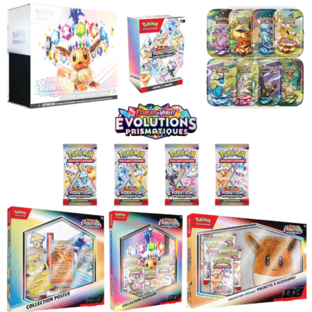 Protections coffrets Pokémon Evolutions Prismatiques EV 8.5