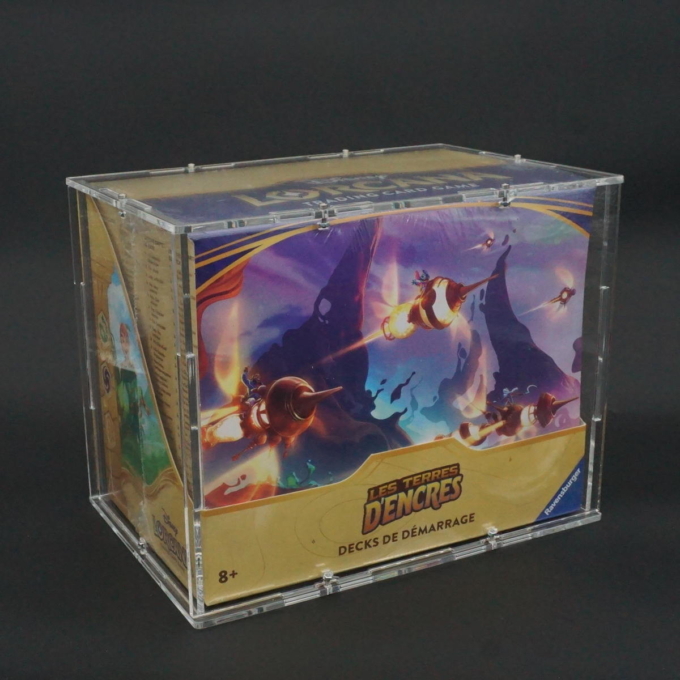 Protection pour display de decks Lorcana TCG