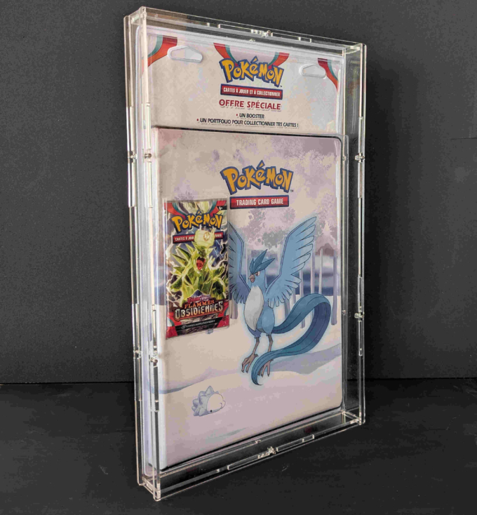 Protection pour binder 9 cartes + booster sous blister