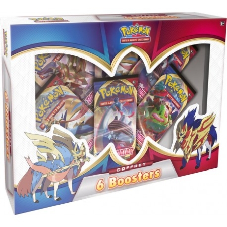 Protection pour coffret 6 boosters épée bouclier