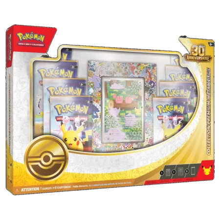 Protection coffret Pokémon collection premium 30 ans