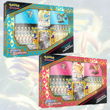 Protection pour coffret Zénith Suprême Premium Figurine Zacian et Zamazenta