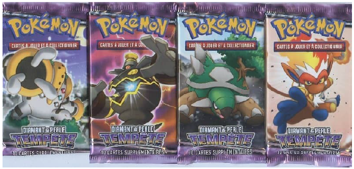 Art Set Boosters Pokémon Tempête
