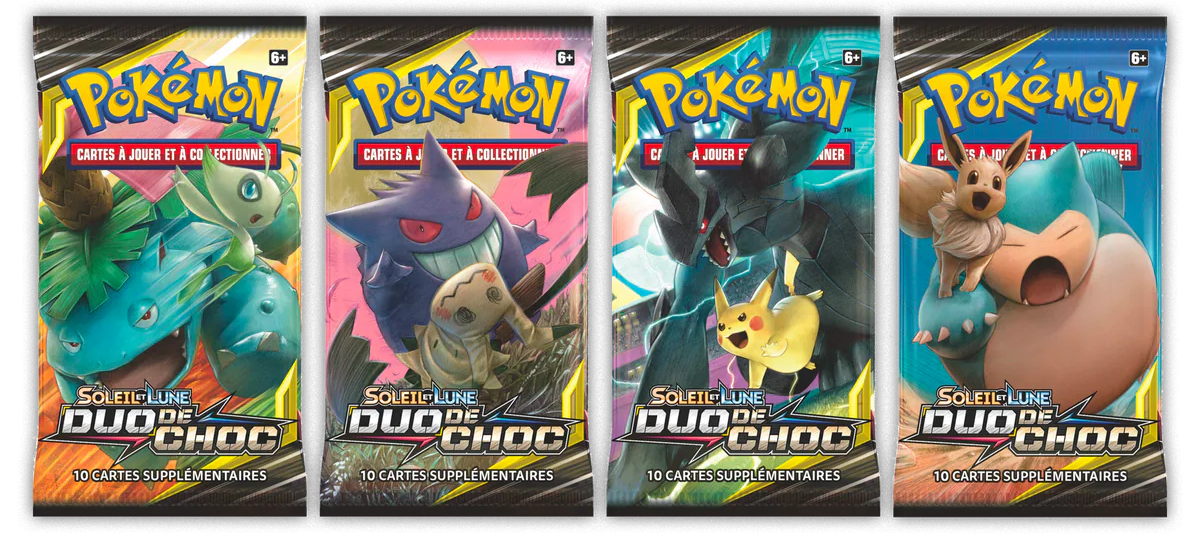 Art set Duo de Choc 4 boosters