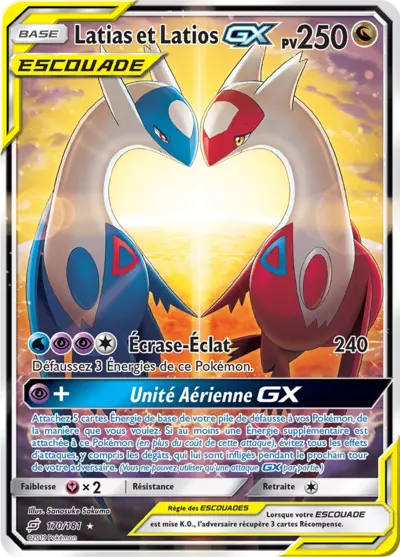 Carte Latias et Latios GX Alternative