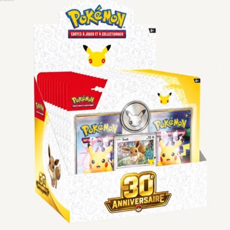 Protection display Duopack Pokémon 30 ans