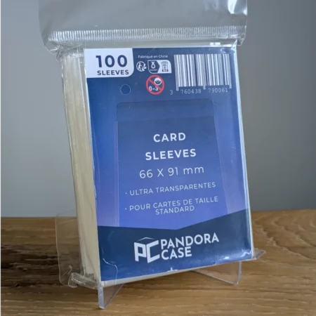 Pack de 100 sleeve semi rigide premium